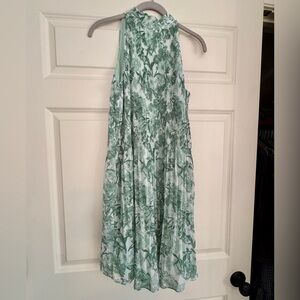 Halogen Green Floral Dress from Nordstrom